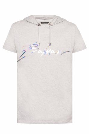 Hooded t-shirt, zdjęcie 1 Hooded t-shirt od Balmain